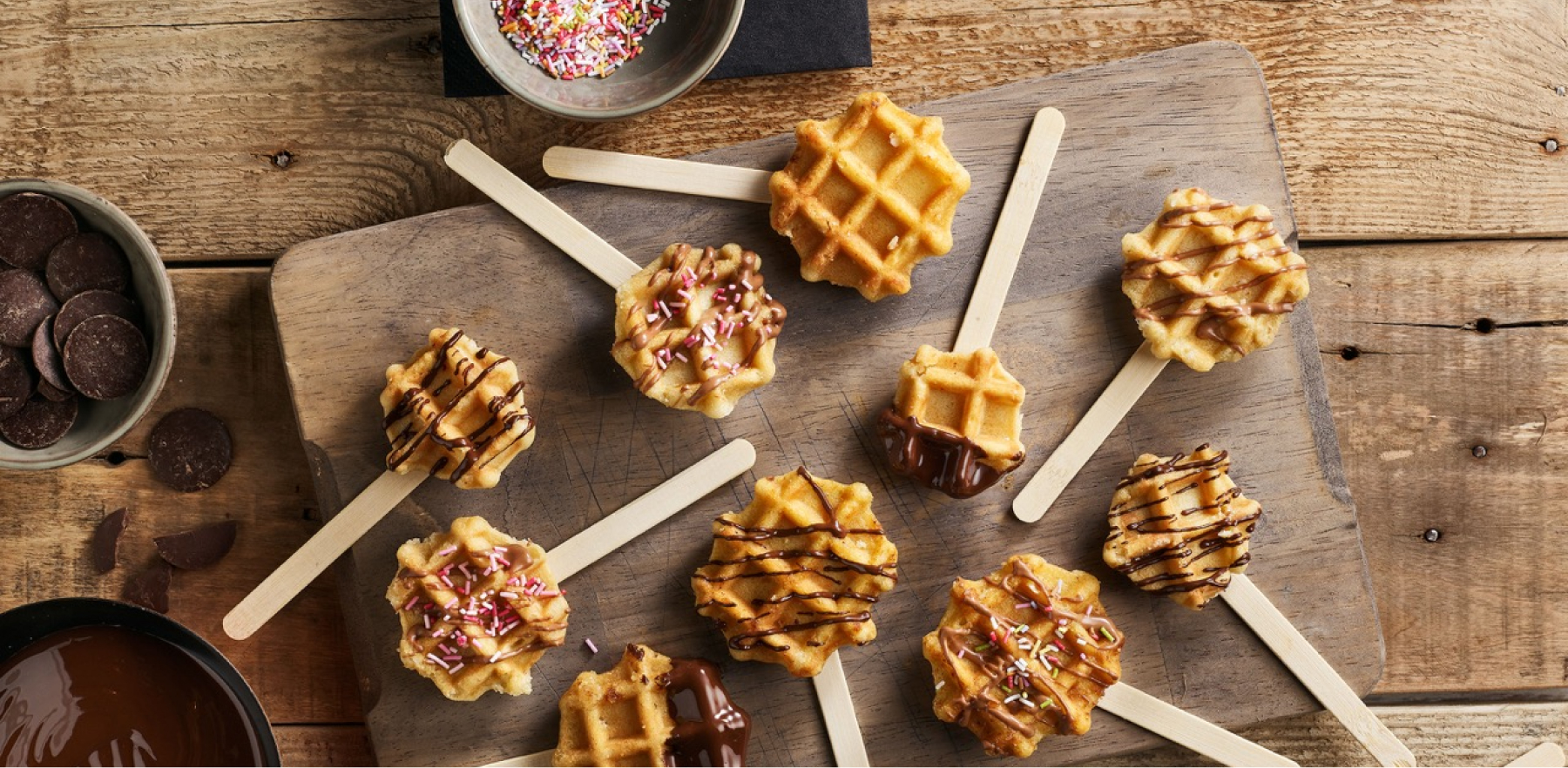 Two bites waffle Avieta