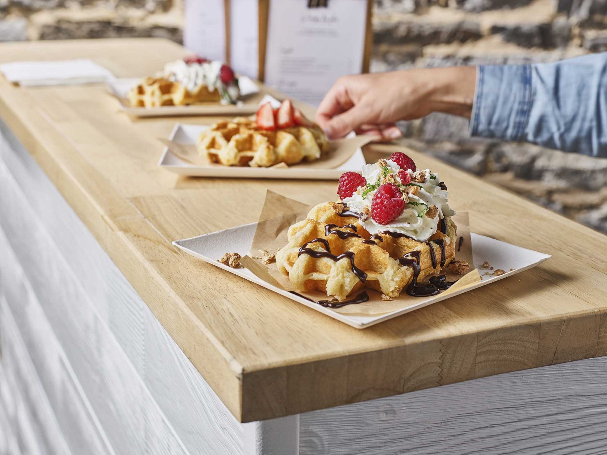 Pearl sugar waffle Avieta