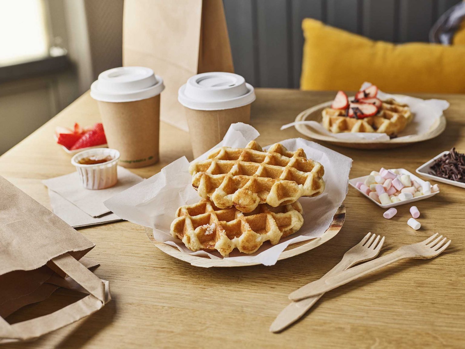 Pearl sugar waffle Avieta